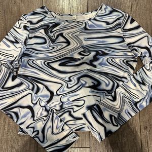 blue marble long sleeve